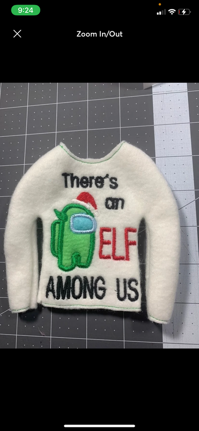There’s an elf among us sweater