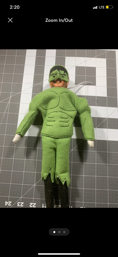 Hulk elf sweater