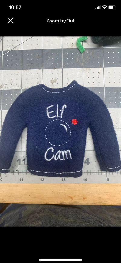 Elf cam sweater