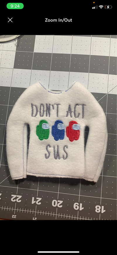 Don’t act sus sweater